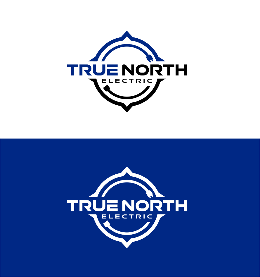 Logo Design by artswolf for True North Electric | Design #28699878