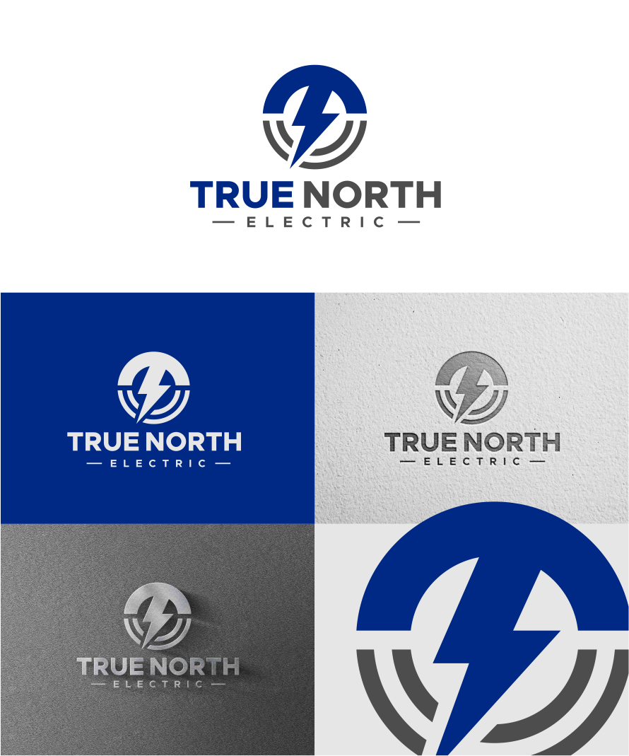 Logo Design by artswolf for True North Electric | Design #28699880