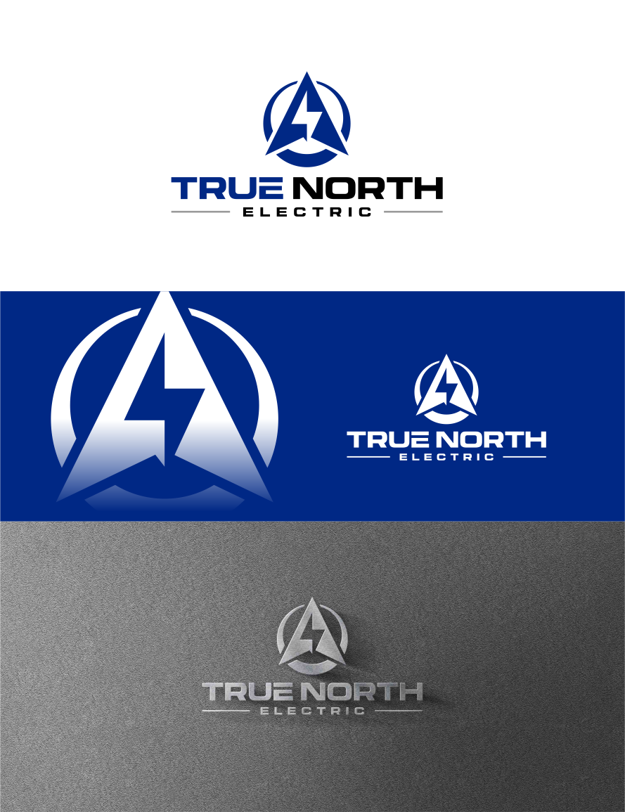 Logo Design by artswolf for True North Electric | Design #28699882