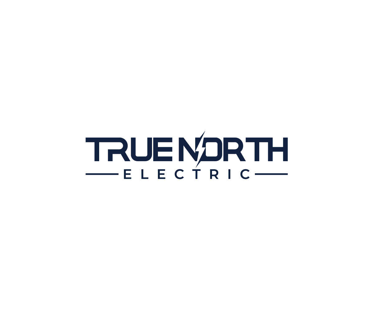 Logo Design by adtyramadhan for True North Electric | Design #28704907