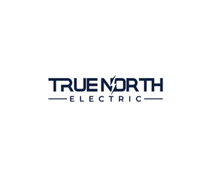 Logo Design by adtyramadhan for True North Electric | Design: #28704907