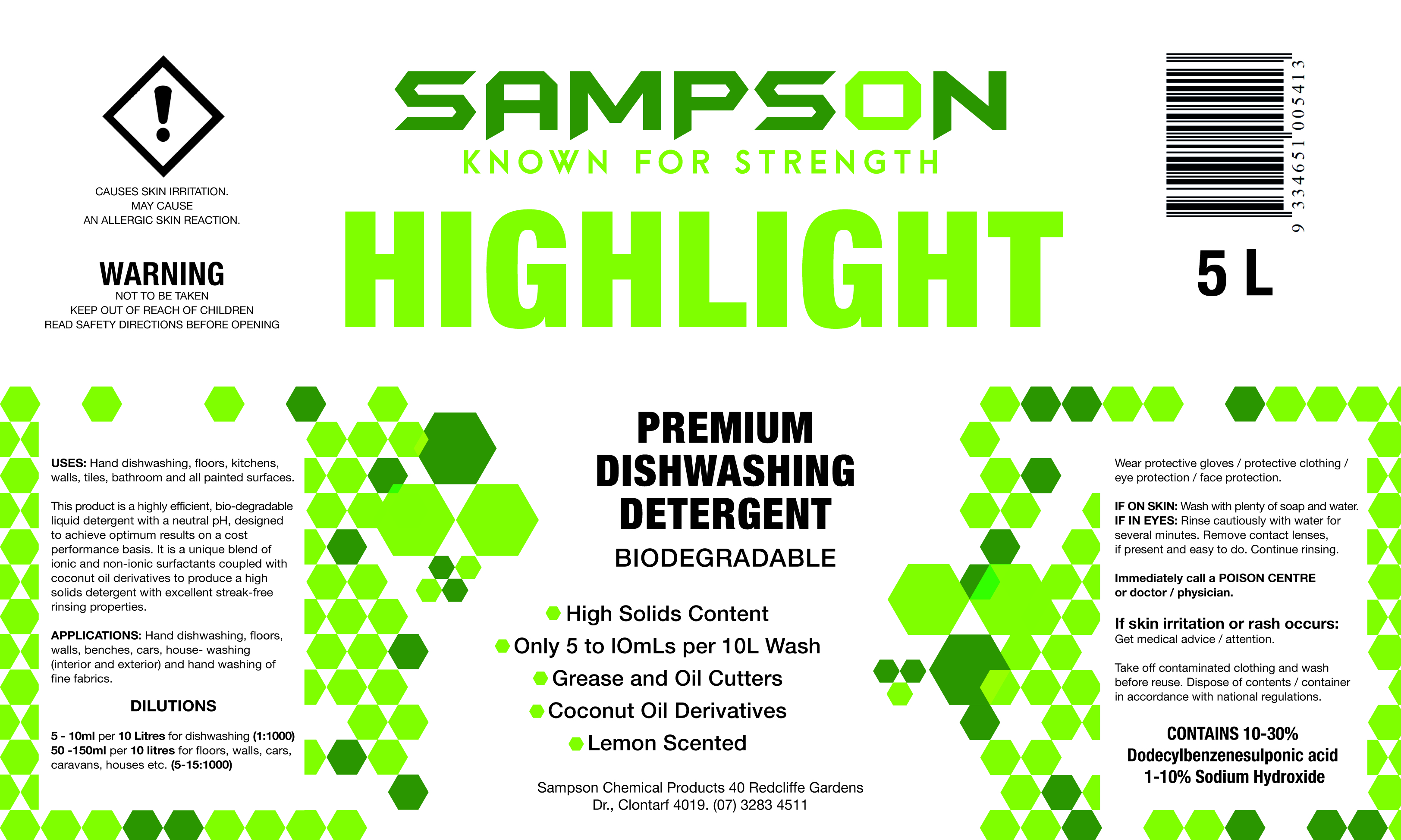 Graphic Design by MarkoE for Sampson Chemical Products | Design #28719535