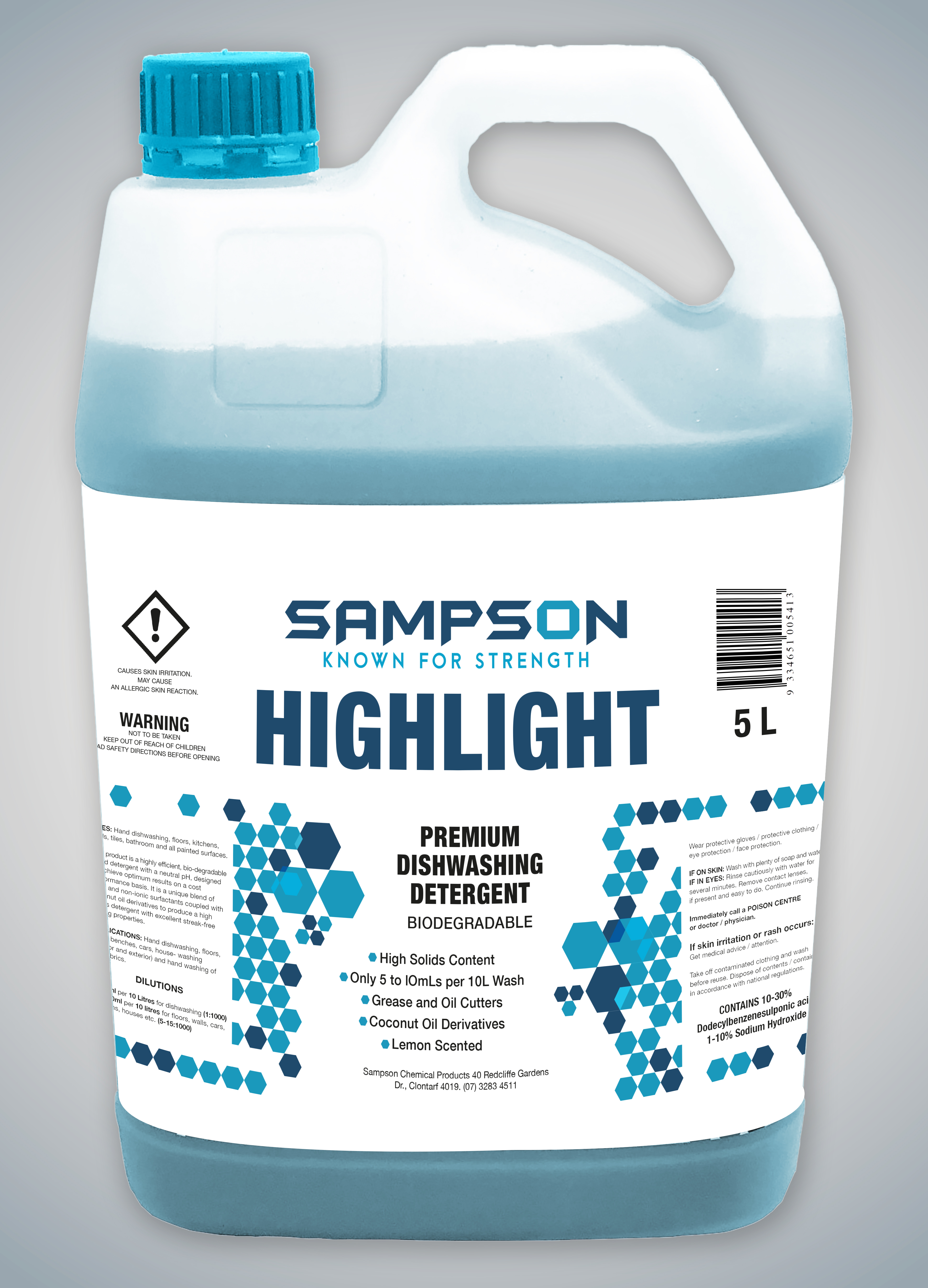 Graphic Design by MarkoE for Sampson Chemical Products | Design #28719536