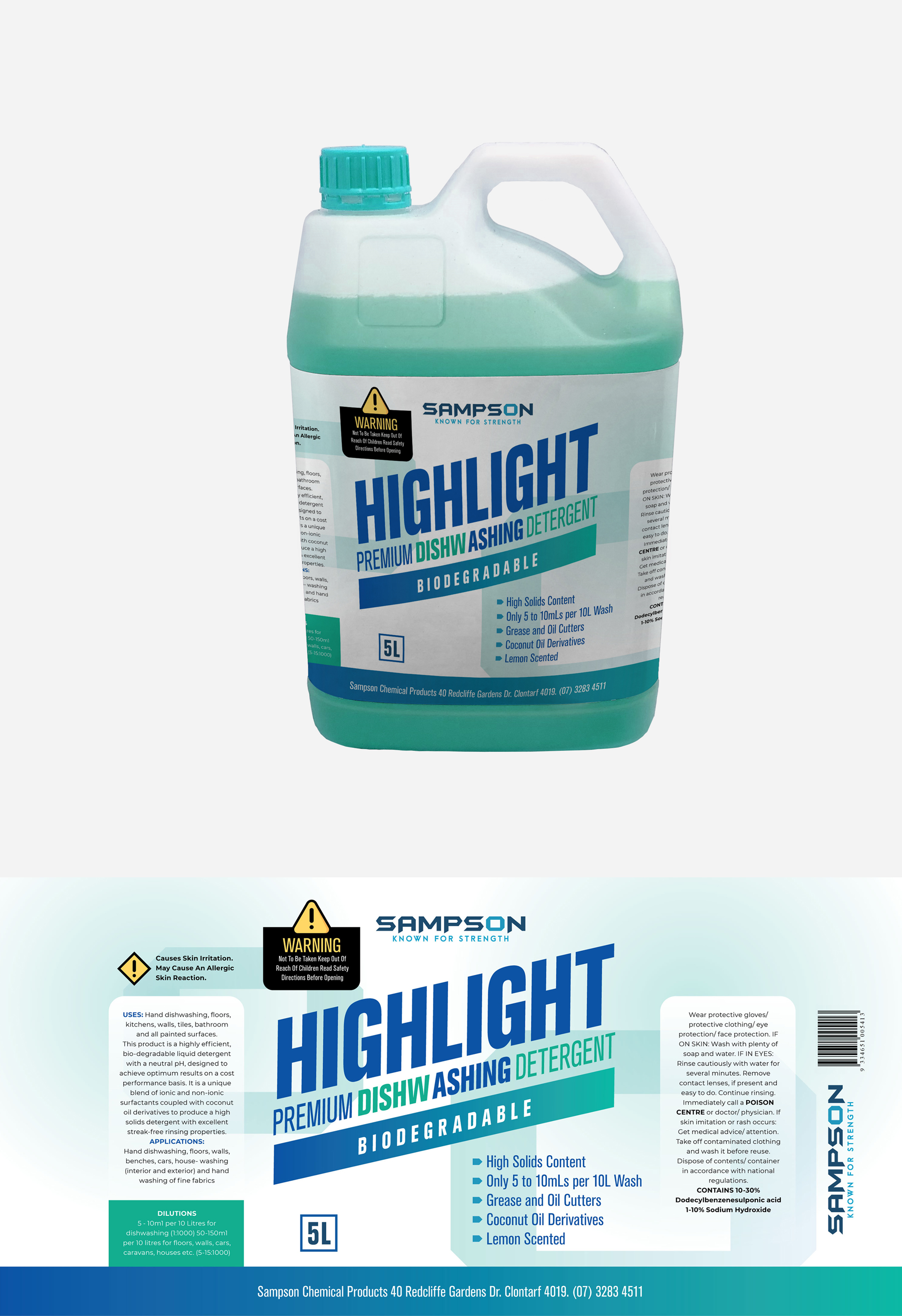 Grafik-Design von Impressive Solutions für Sampson Chemical Products | Design #28699883