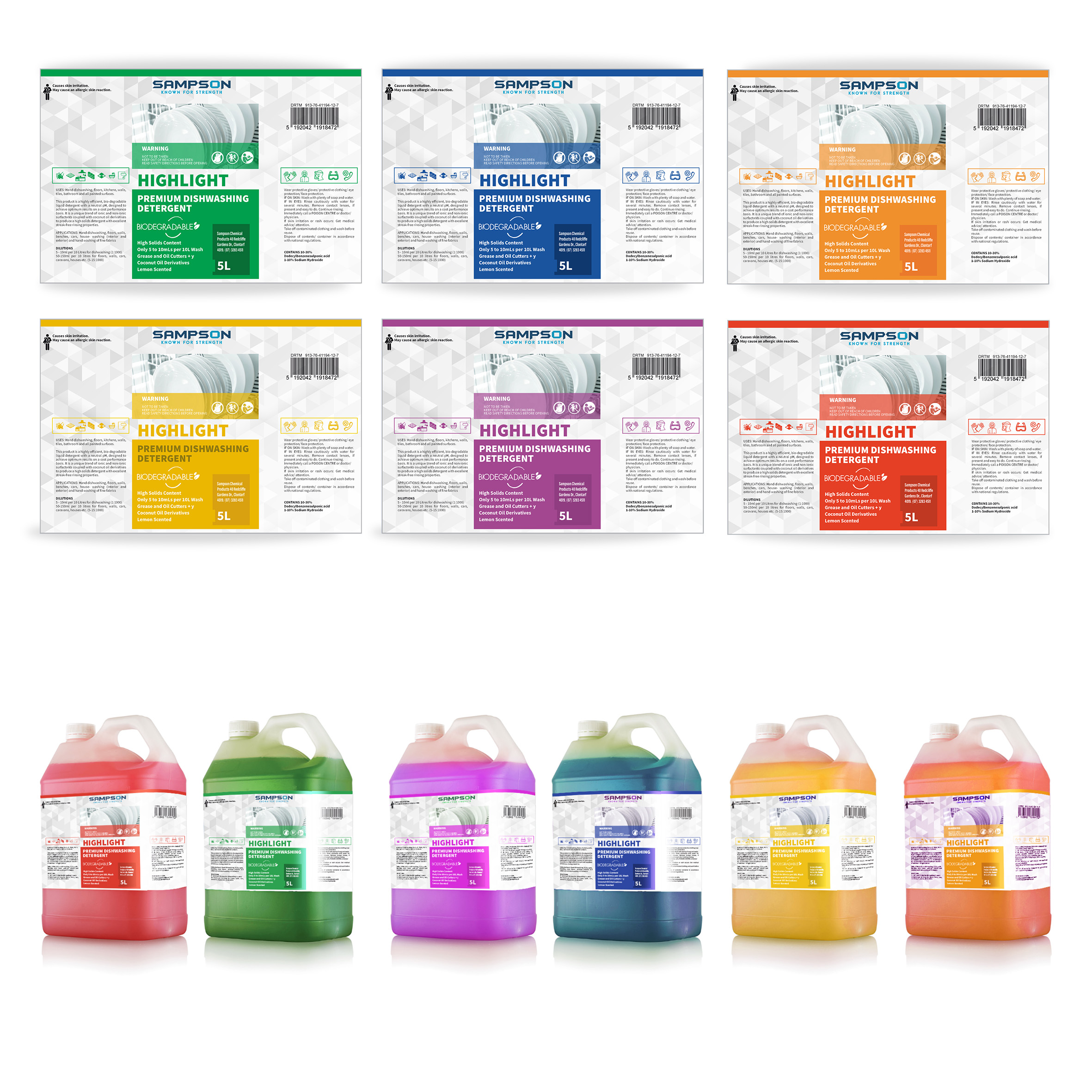 Graphic Design by vigie for Sampson Chemical Products | Design #28734261