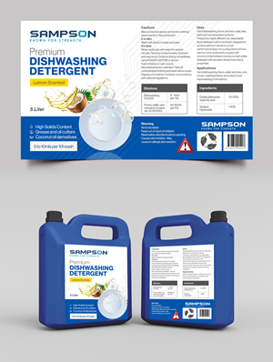 Graphic Design by Graphic Guy for Sampson Chemical Products | Design: #28739488