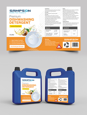Graphic Design by Graphic Guy for Sampson Chemical Products | Design: #28754795