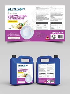 Graphic Design by Graphic Guy for Sampson Chemical Products | Design: #28754796