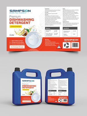 Graphic Design by Graphic Guy for Sampson Chemical Products | Design: #28754797