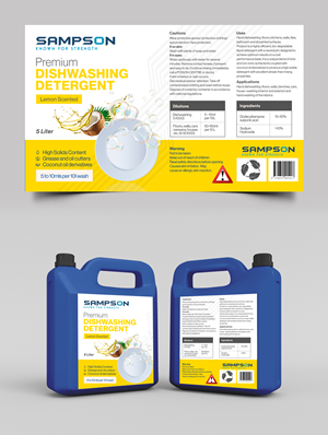 Graphic Design by Graphic Guy for Sampson Chemical Products | Design: #28754798
