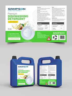 Graphic Design by Graphic Guy for Sampson Chemical Products | Design: #28758163