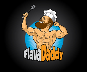 FlavaDaddy | Logo Design by LogoPoko