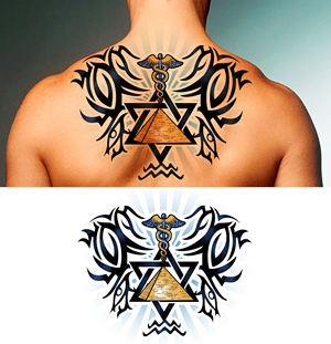 Back Tattoo art needs to be completed (already half done) | Tattoo Design by SAI DESIGNS