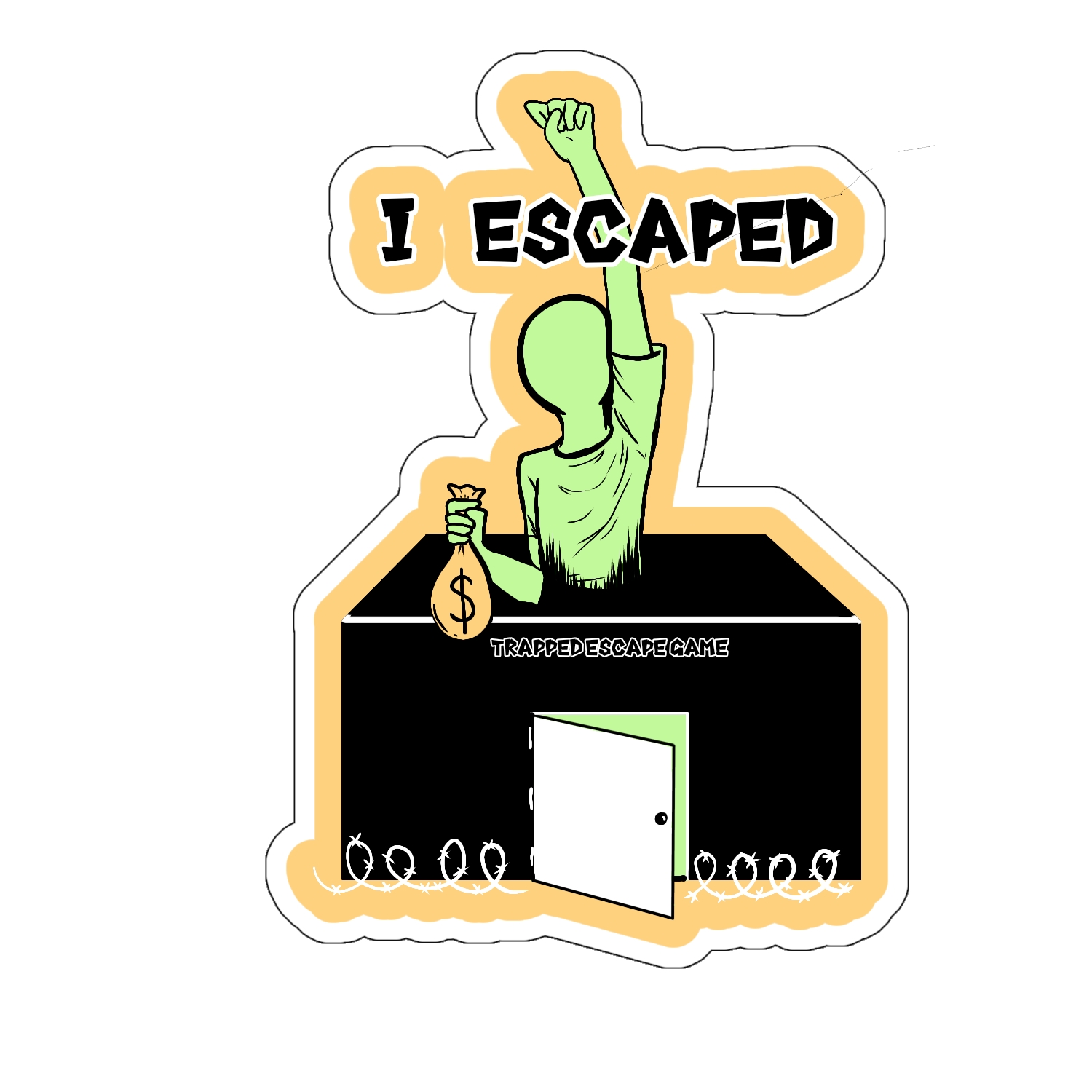 Graphic Design by emascreations for Trapped Escape Game | Design #28738928