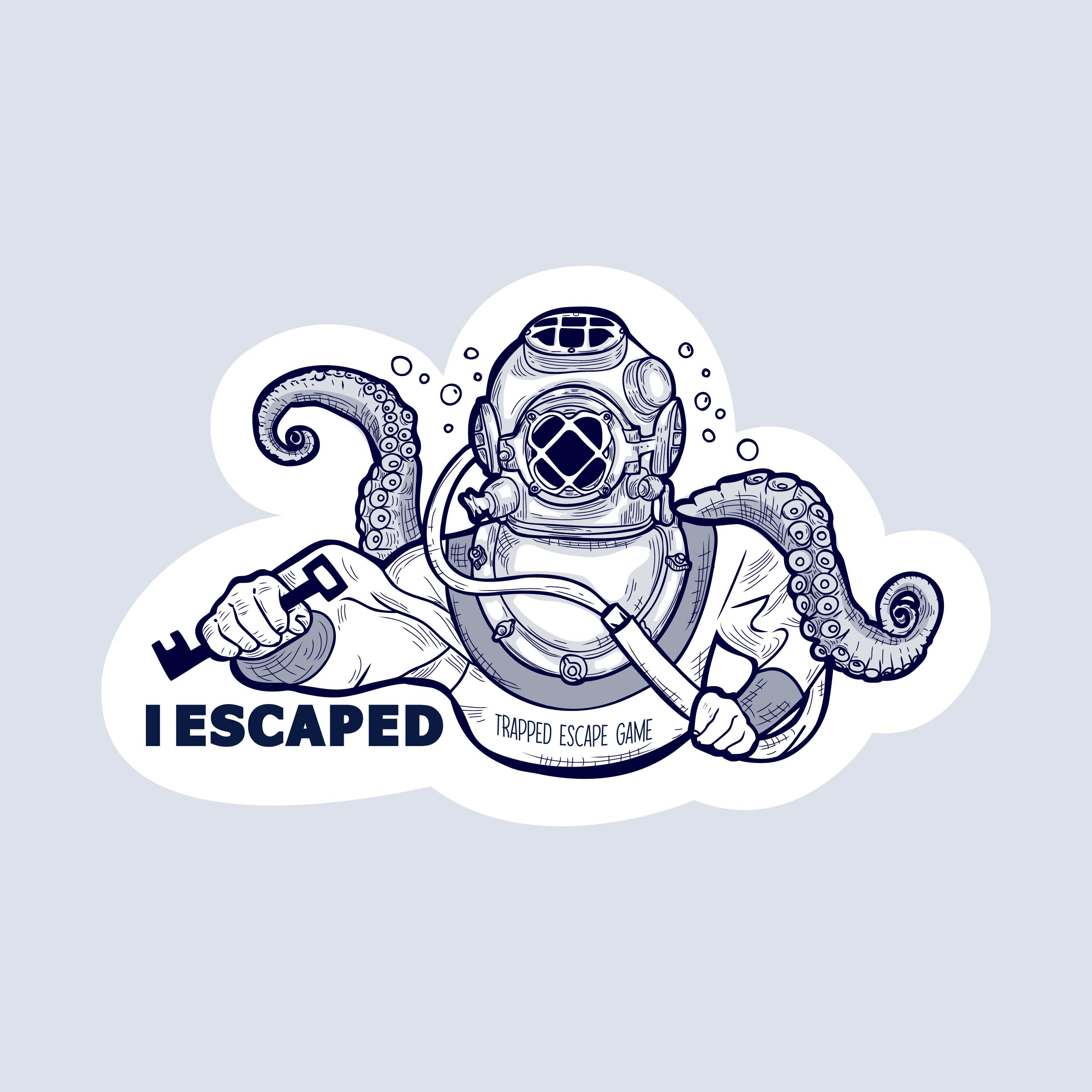 Graphic Design by karika for Trapped Escape Game | Design #28714338