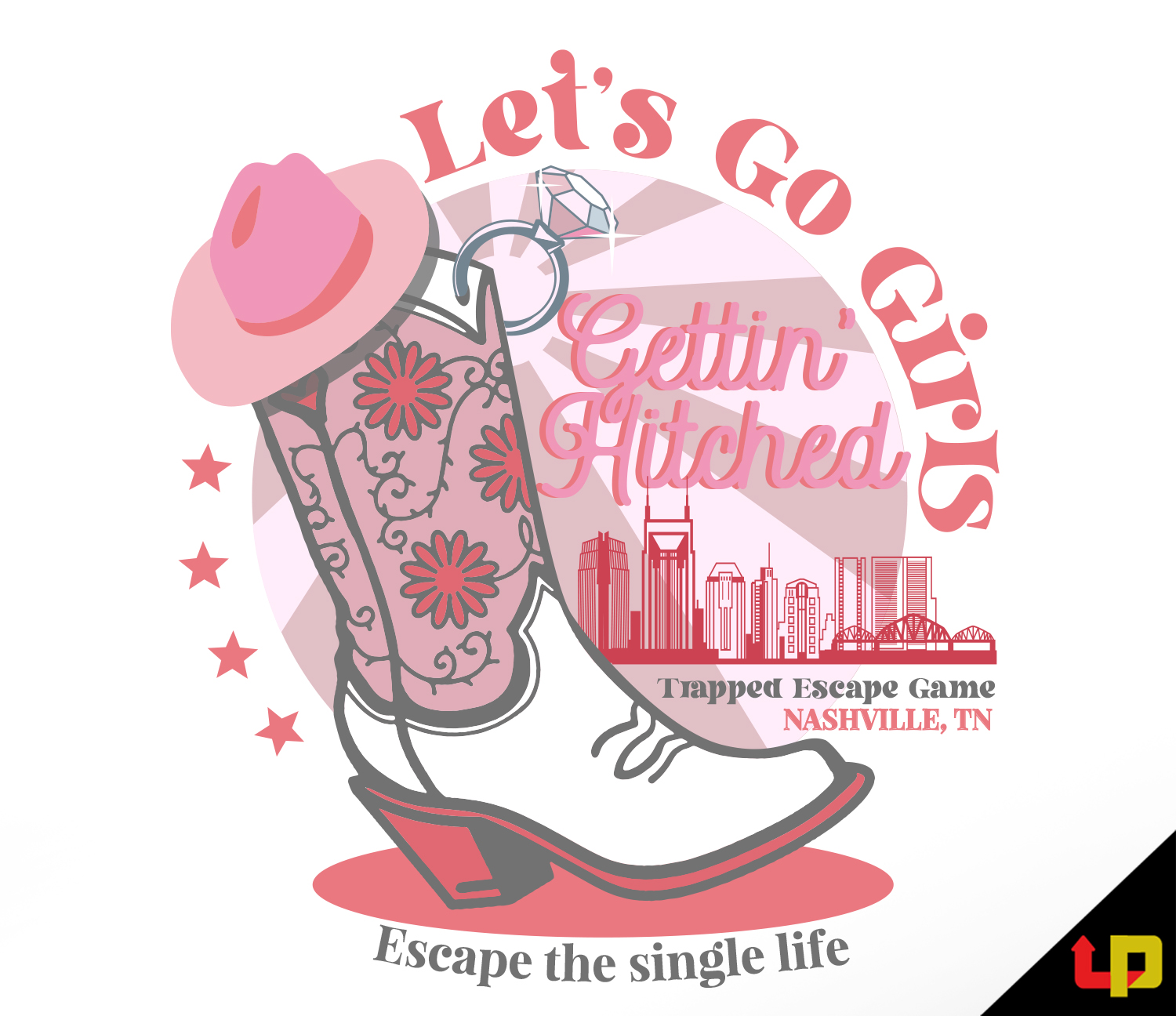 T-shirt Design by Uprinteez for Trapped Escape Game | Design #28763317
