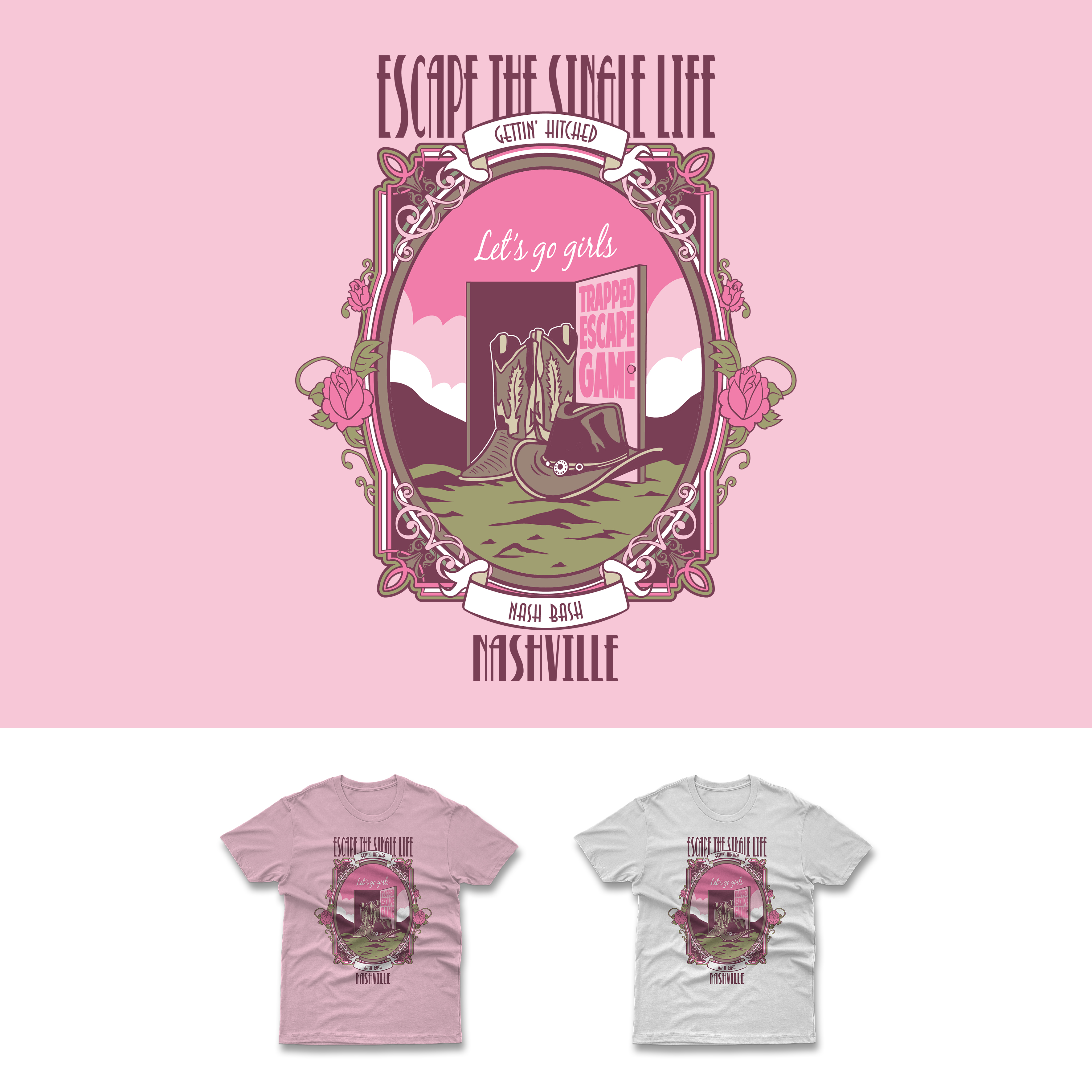 Diseño de Camiseta por duatitik.std para Trapped Escape Game | Diseño #28696558