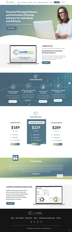 Website Redesign: I want it to look more modern and be easier to read and use. | Web-Design von pb