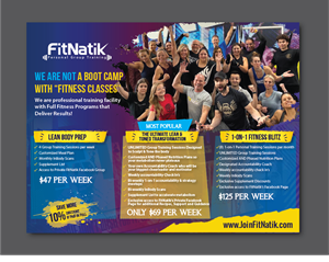 Fitness Facility needs a Flyer! | Diseño de Flyer por alex989