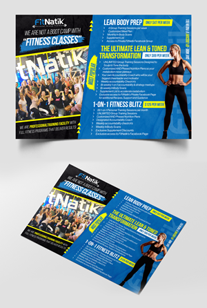 Fitness Facility needs a Flyer! | Diseño de Flyer por Graphic Guy