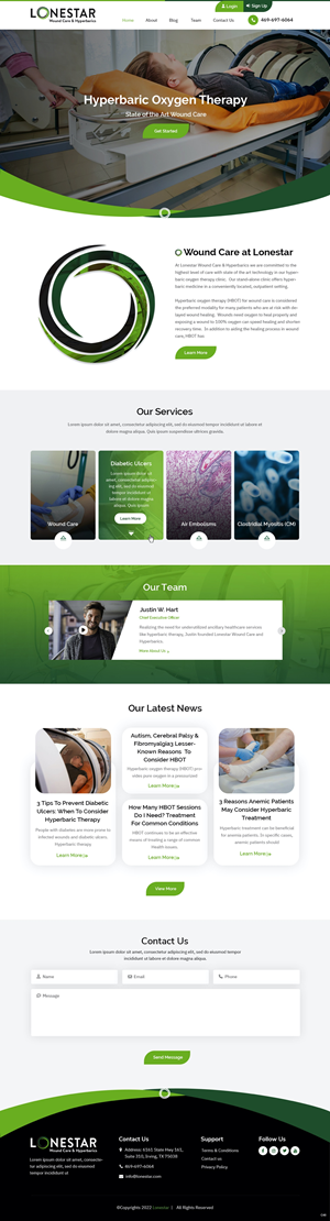 Web Design by pb for this project | Design: #28706986