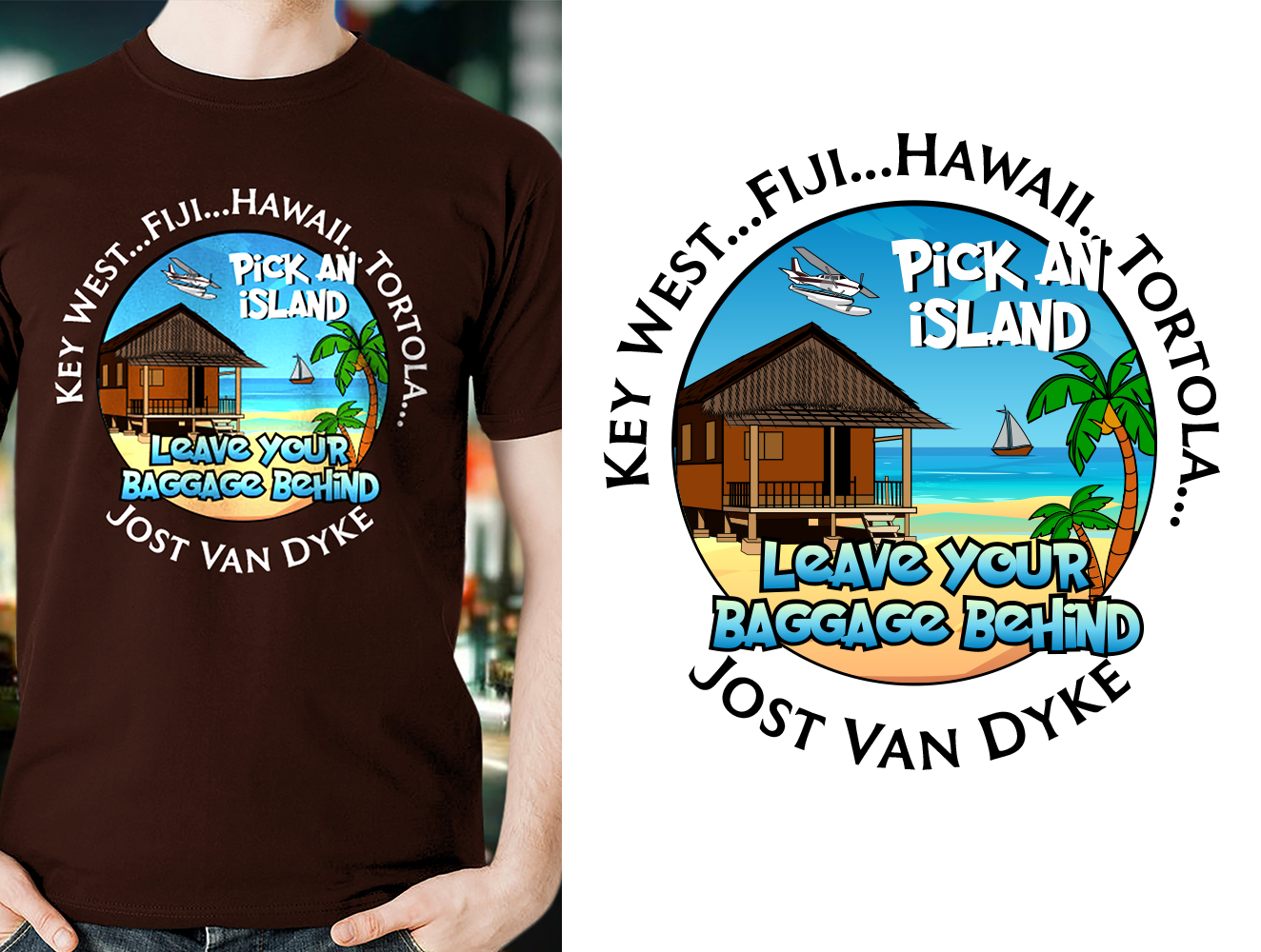 T-shirt Design by ninja design art for Caribbean Hobo | Design #28697669