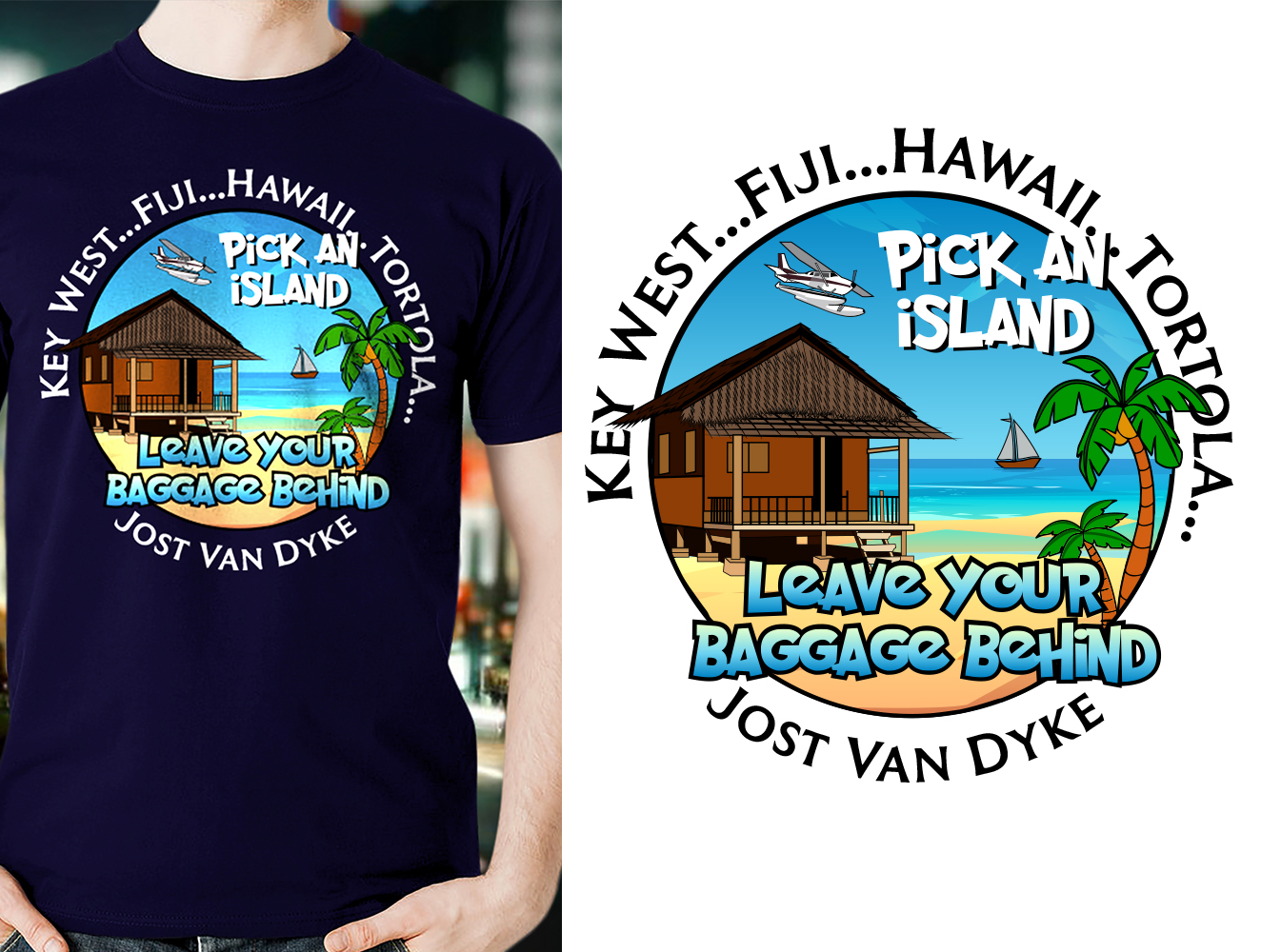 T-shirt Design by ninja design art for Caribbean Hobo | Design #28697777