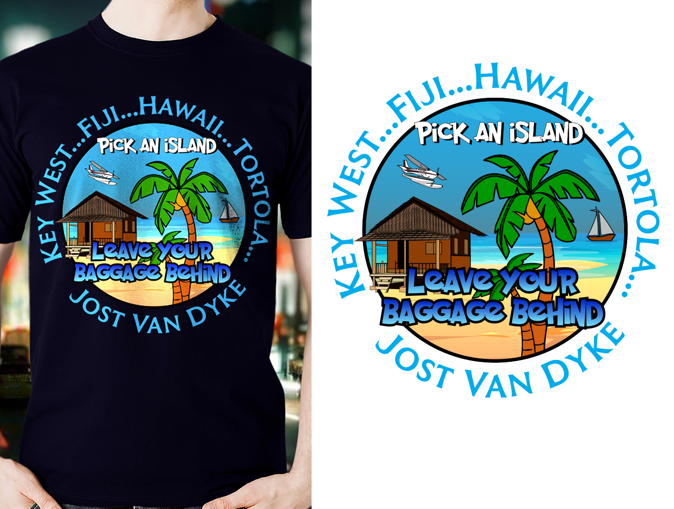 Diseño de Camiseta por ninja design art para Caribbean Hobo | Diseño #28698012