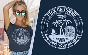 T-shirt Design by Ismail Hossain for Caribbean Hobo | Design: #28698497