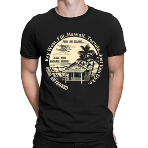 T-shirt Design by Monica Frieda for Caribbean Hobo | Design: #28702752