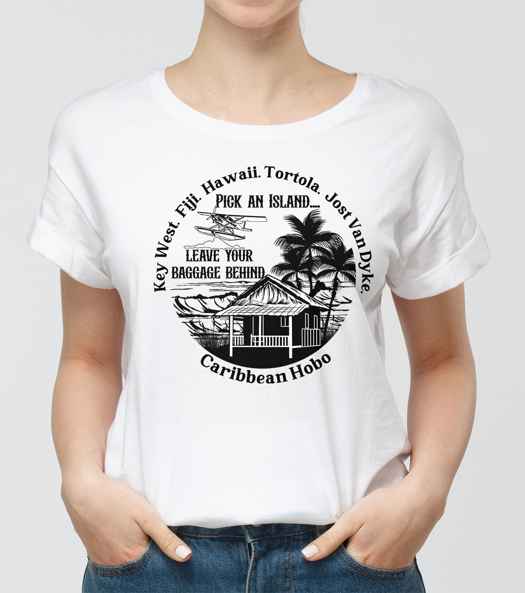 T-shirt Design by Monica Frieda for Caribbean Hobo | Design #28712401