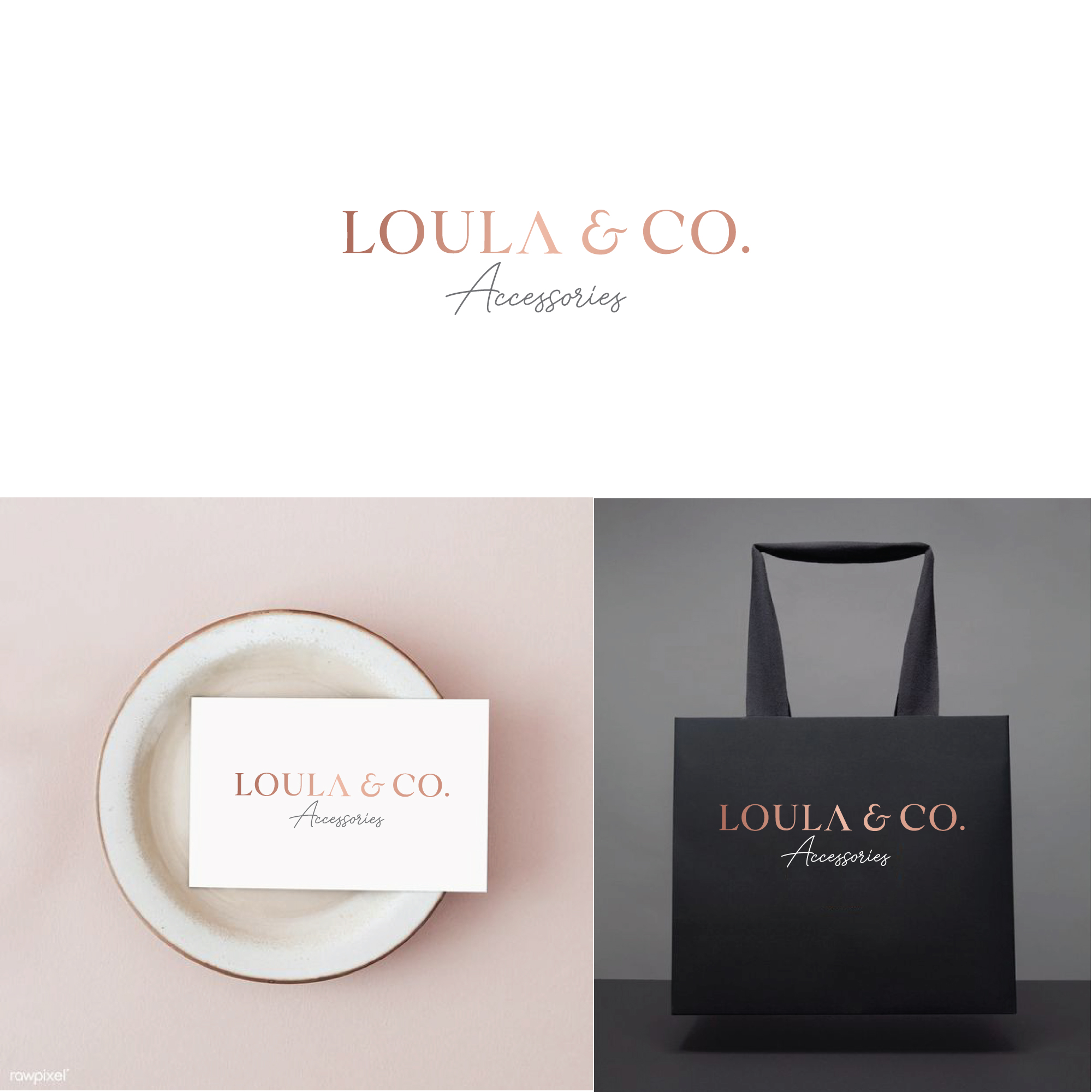 Logo Design by ultramarin for LOULA & CO. Accessories | Design #28700897