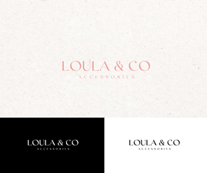 Logo Design by sol design2 for LOULA & CO. Accessories | Design: #28697868