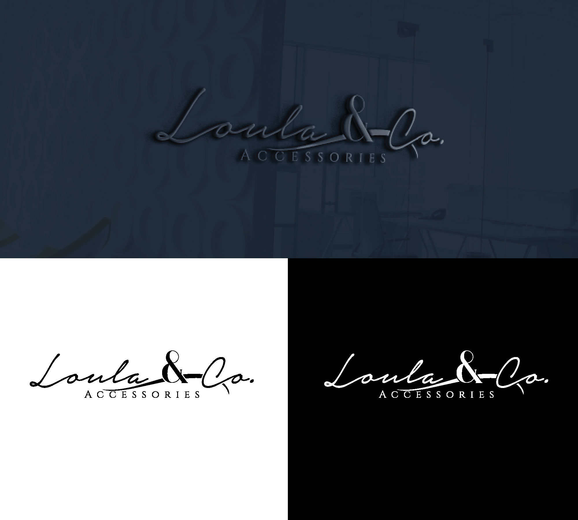 Logo Design by RRR Design for LOULA & CO. Accessories | Design #28697105