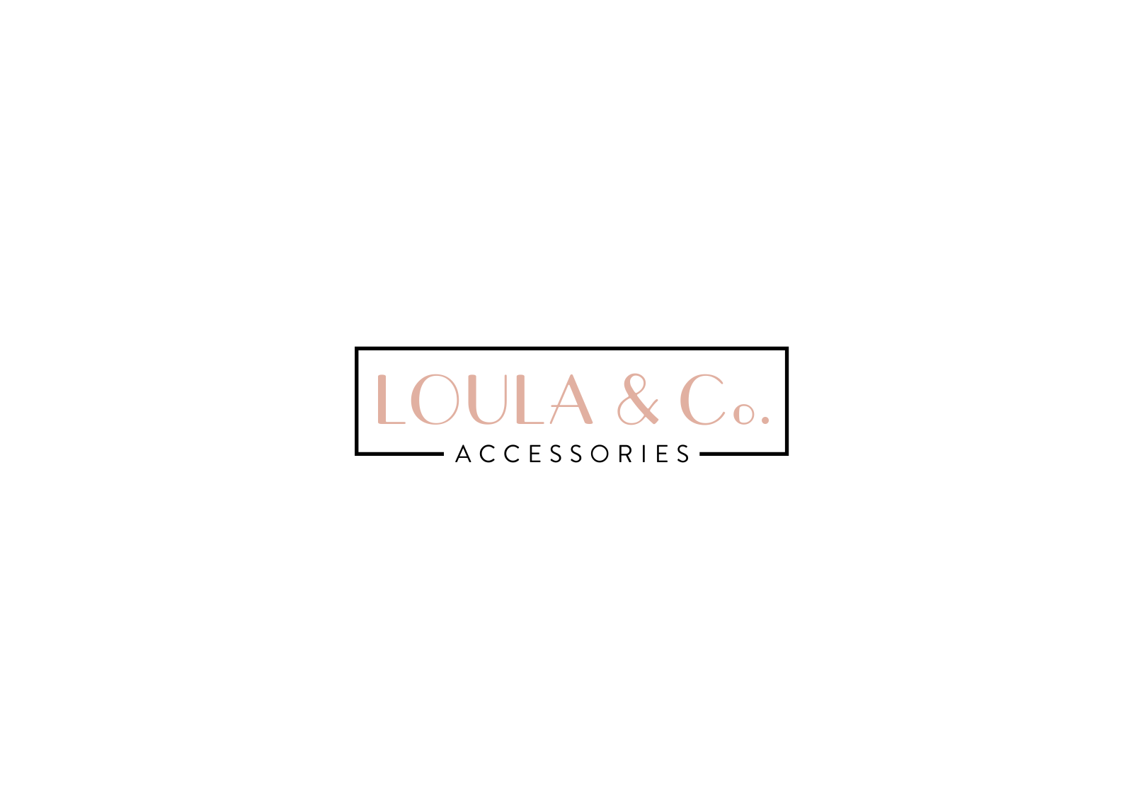 Diseño de Logo por Atiek para LOULA & CO. Accessories | Diseño #28700509