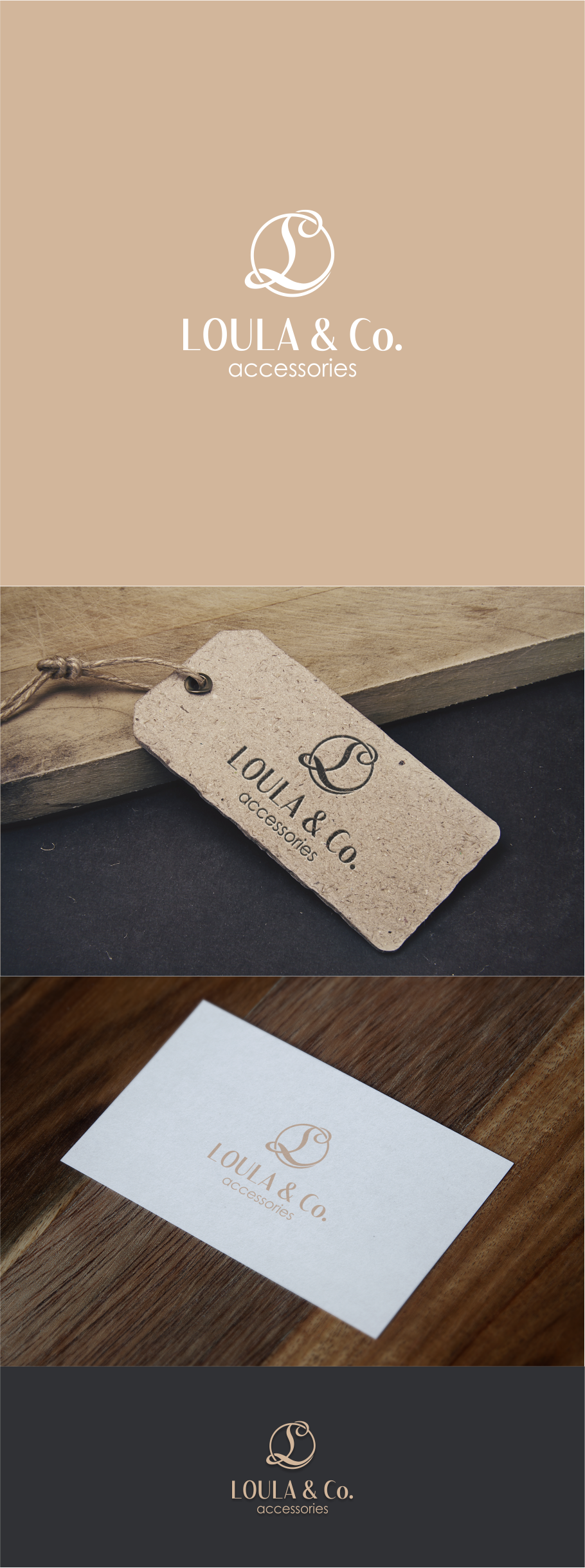Logo Design by Tubeng for LOULA & CO. Accessories | Design #28697408