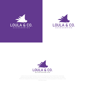 Logo Design by Ajit Dhiman for LOULA & CO. Accessories | Design: #28700283