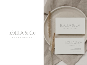 Logo-Design von wonderland für LOULA & CO. Accessories | Design: #28699023