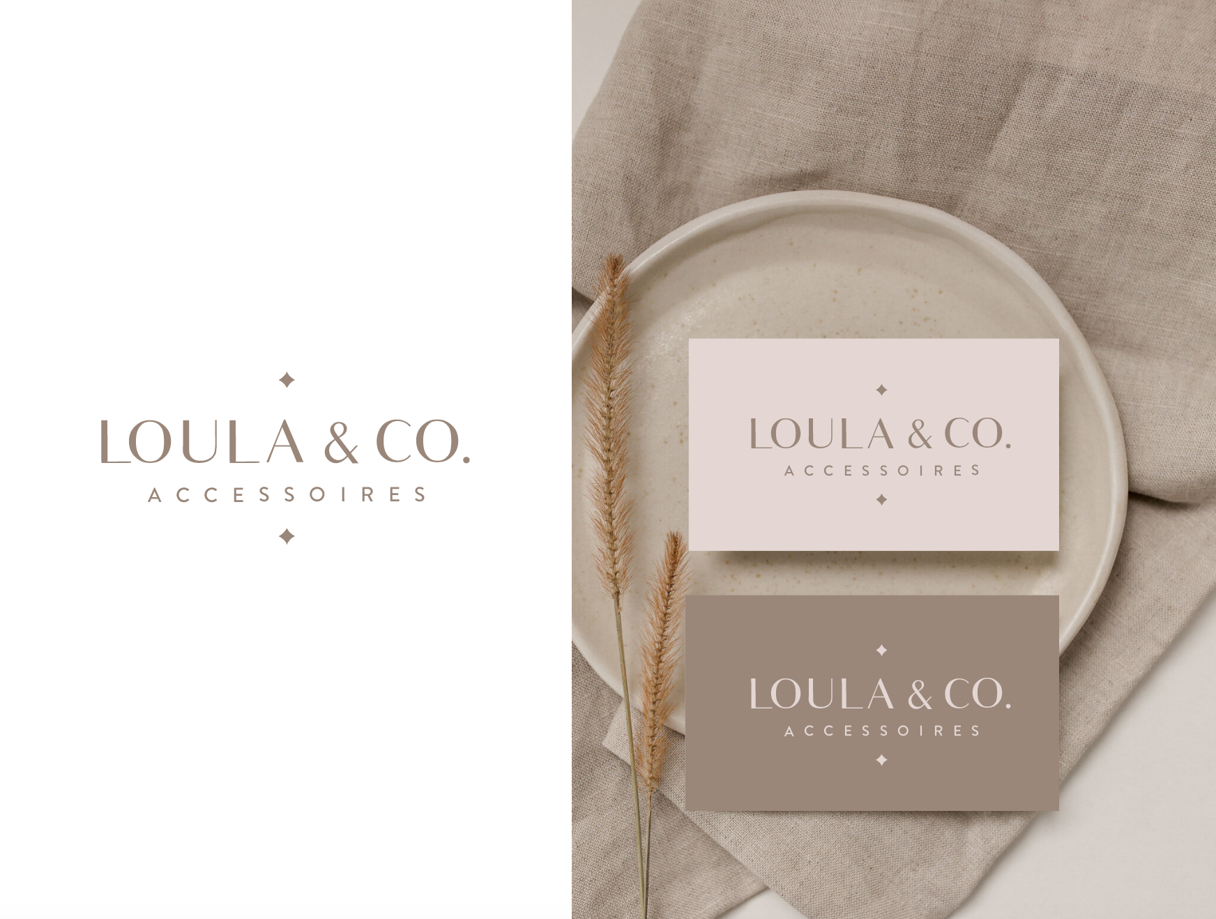 Logo Design by wonderland for LOULA & CO. Accessories | Design #28701798