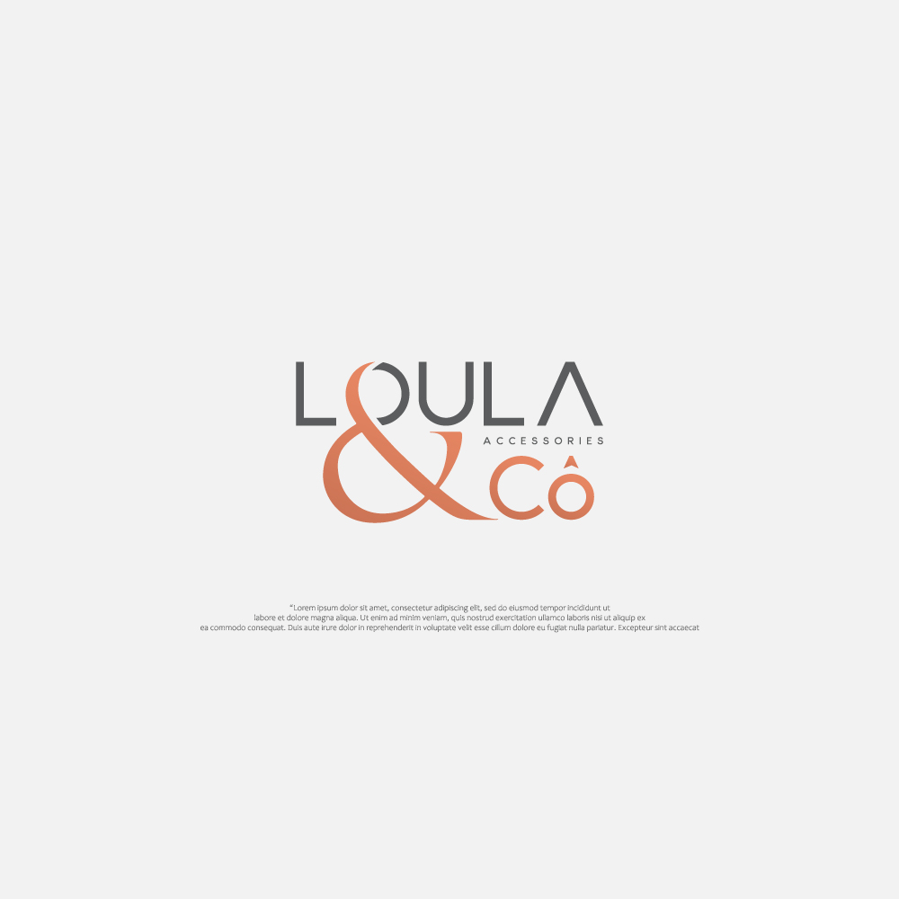 Logo Design by Rizky Prayogi for LOULA & CO. Accessories | Design #28704267