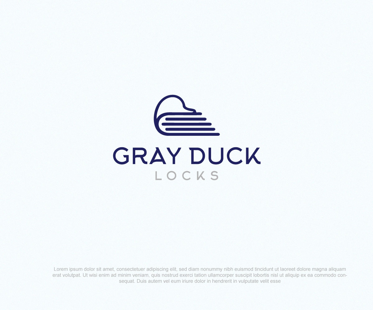 Logo Design by Niizam Uddin for Gray Duck Security LLC | Design #28708892
