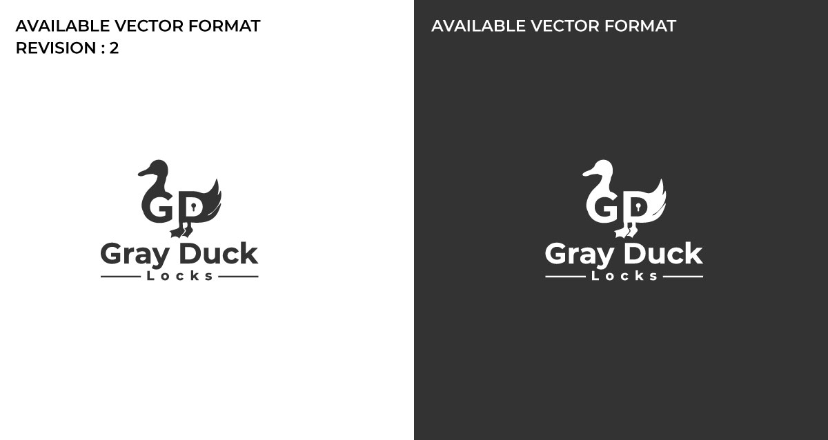 Logo Design by RS_Design for Gray Duck Security LLC | Design #28703120