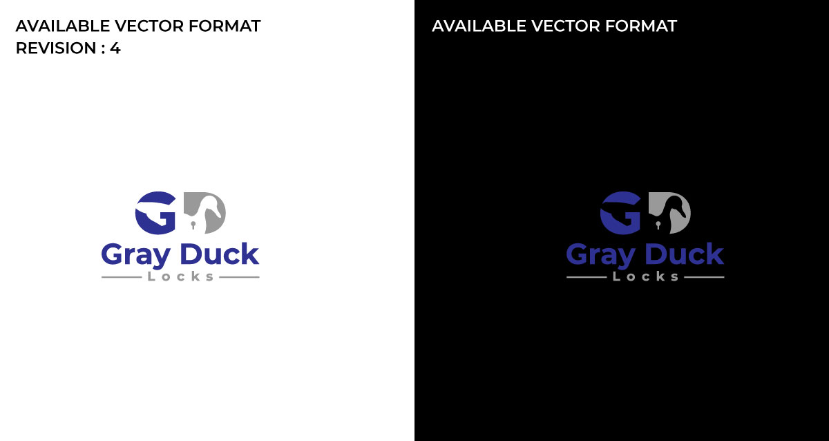 Logo Design by RS_Design for Gray Duck Security LLC | Design #28707957