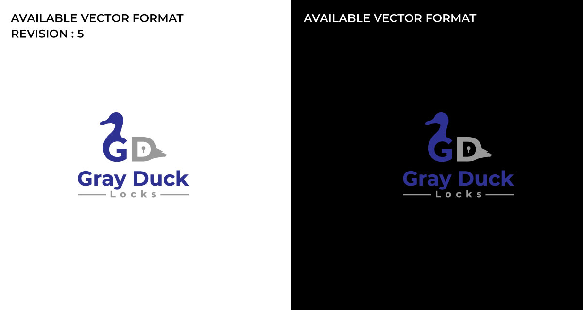 Logo Design by RS_Design for Gray Duck Security LLC | Design #28712498