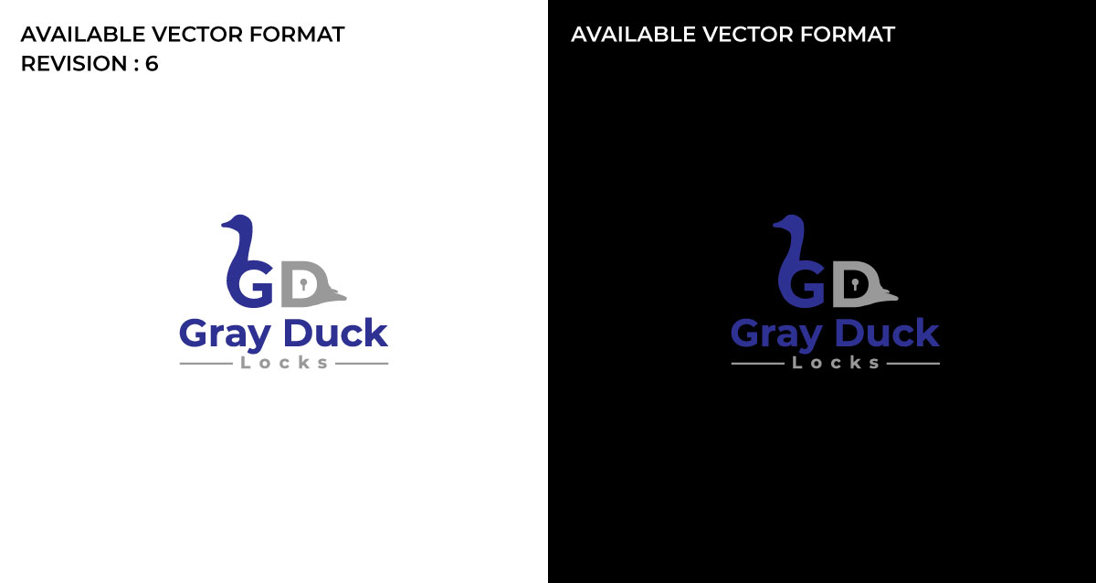 Logo Design by RS_Design for Gray Duck Security LLC | Design #28740490