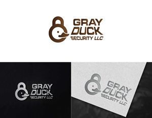 Logo Design by Graphica Studio for Gray Duck Security LLC | Design: #28792743