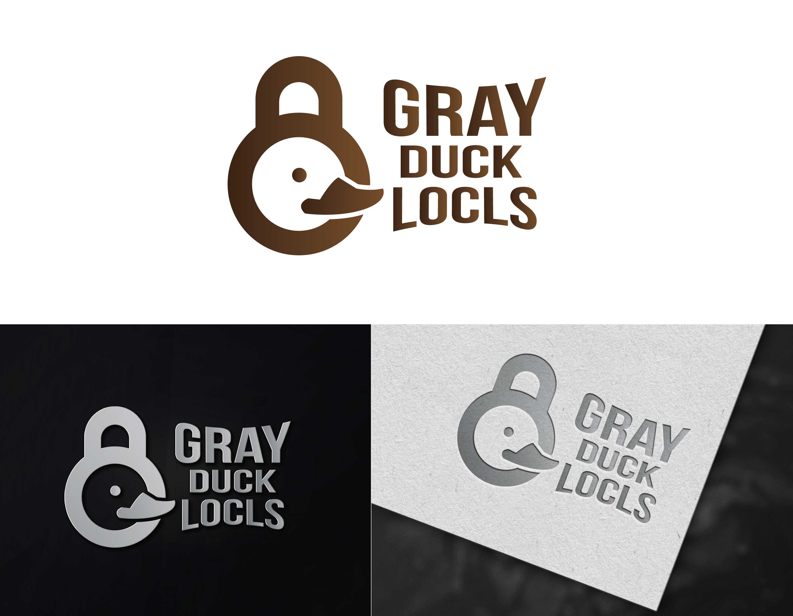 Design de Logo par Graphica Studio pour Gray Duck Security LLC | Design #28793874