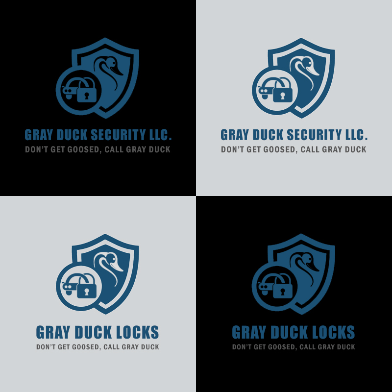 Logo Design by M79 for Gray Duck Security LLC | Design #28715912
