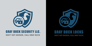 Logo Design by M79 for Gray Duck Security LLC | Design: #28740375