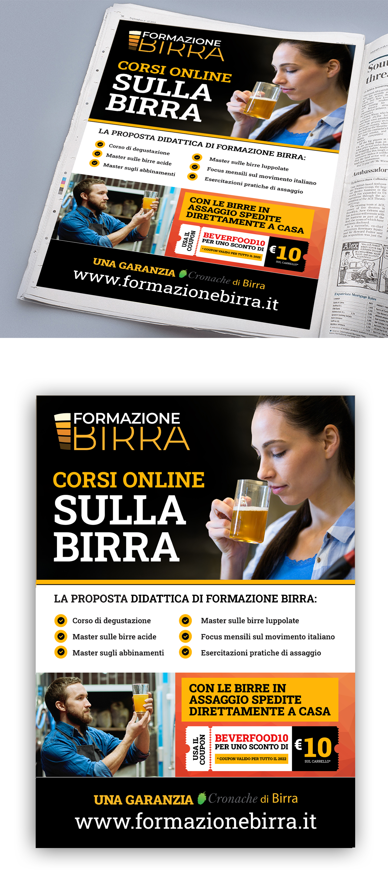 Newspaper Ad Design by debdesign for this project | Design #28720022